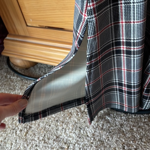 NWT Soho Apparel plaid stretchy bell bottom leggings - Picture 9 of 9